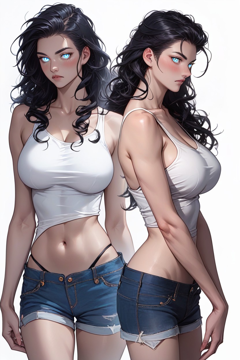 Arched Back, Highighly Detailed, Pale Skin Hentai AI Porn