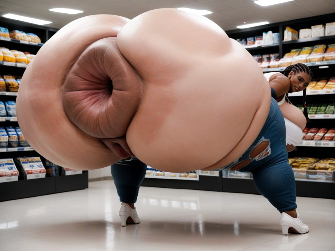 Hyper Ass, 두꺼운 허벅지, 편의점 AI 포르노