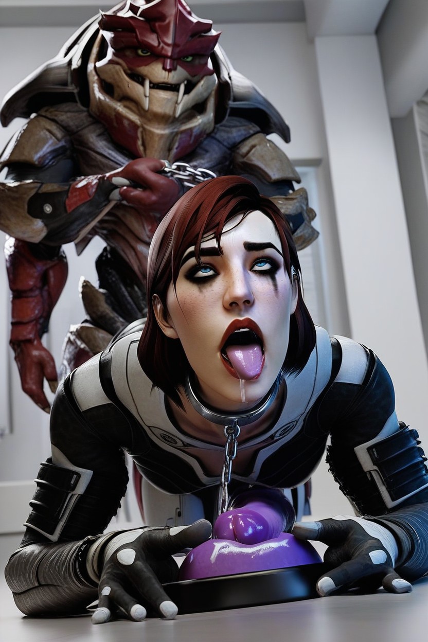 Close Up, Soaked Pussy, Monster Cock Hentai AI Porn