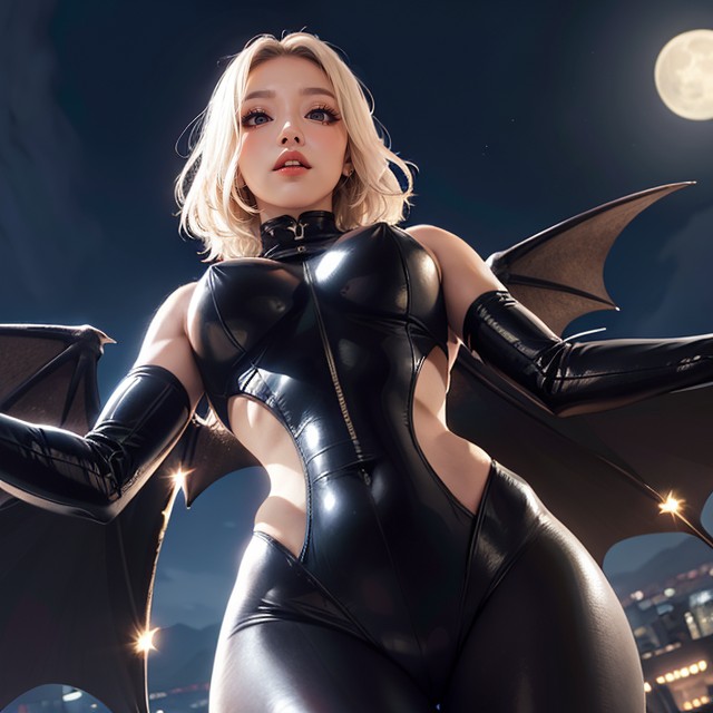 Bodysuit, Crotch Tattoo, Succubus AI Porn