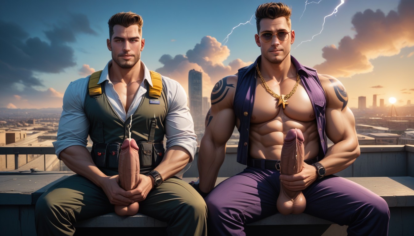 Electric Penis, Rugged Latino From X-men As God Of Thunder, Bbc AI同性恋黄片