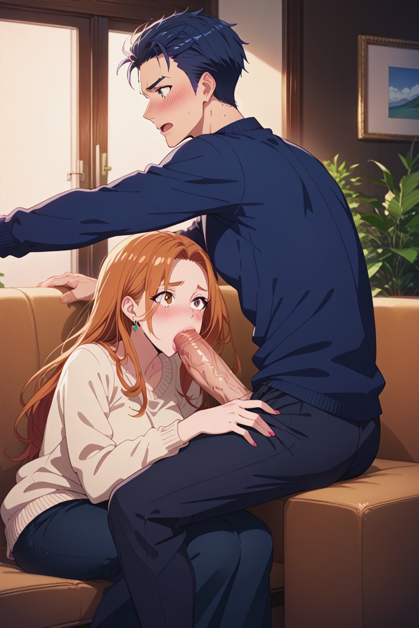 Penis Expansion, Eager Blowjob, 18+ AI Porn