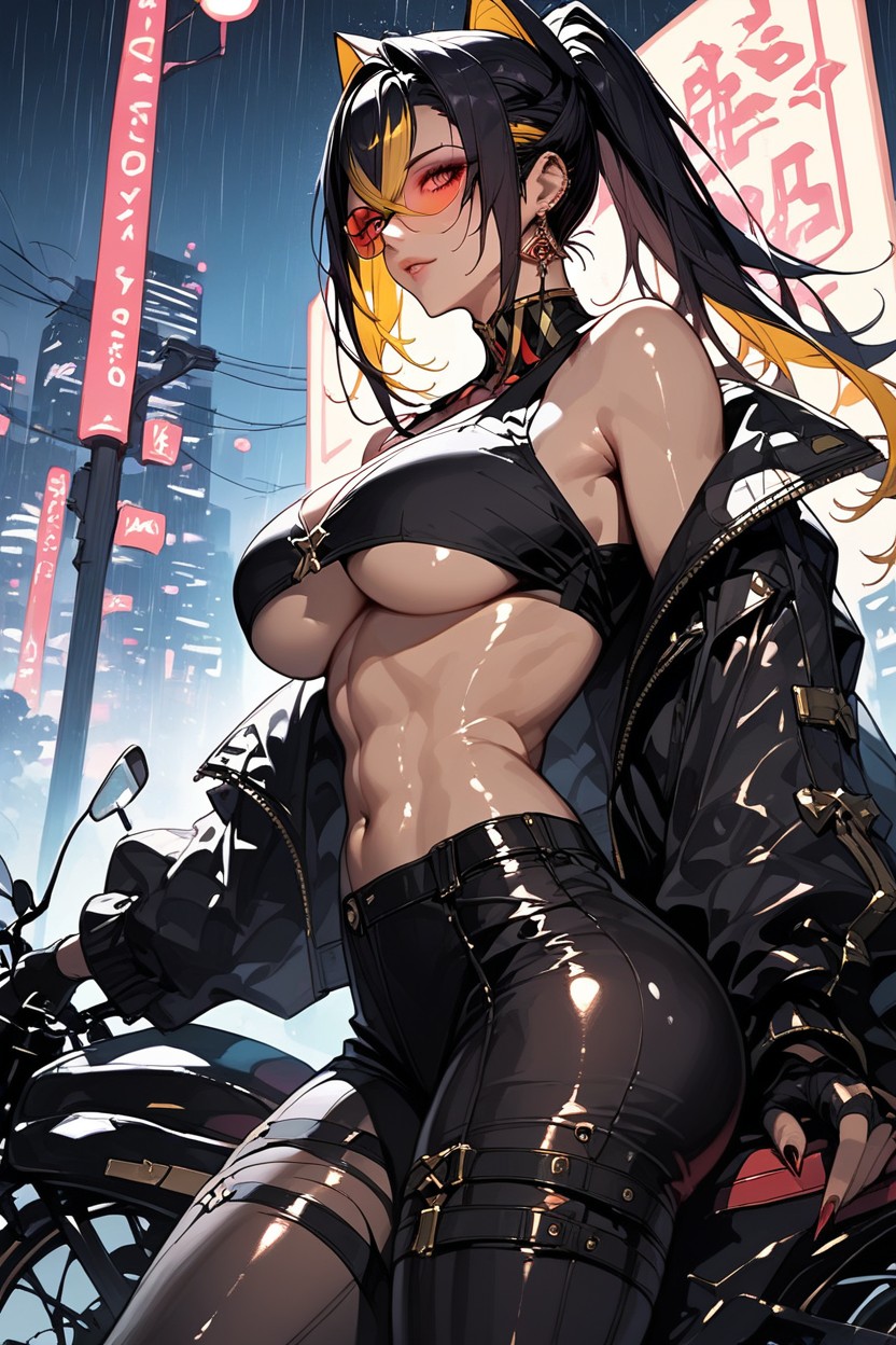Neon Signs, Aviator Sunglasses, 18+ Hentai IA