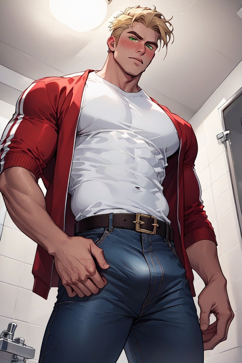 Strong, Male, Looking Down AI同性恋黄片