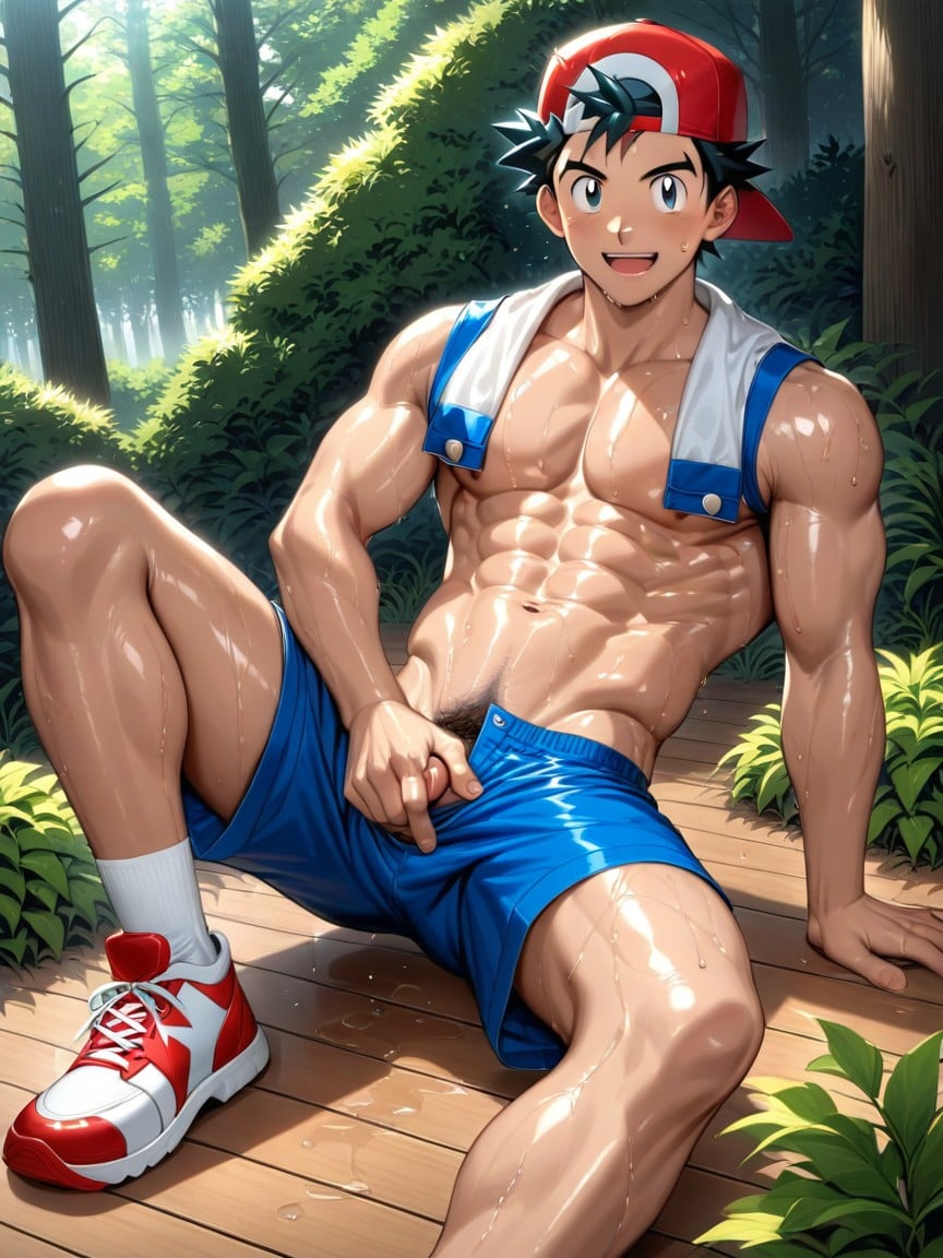 Intense self-touching