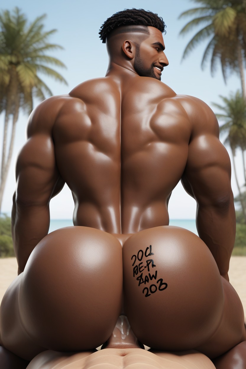 Bottom In Control, Dominant Bottom, Round Ass KI Schwulenporno