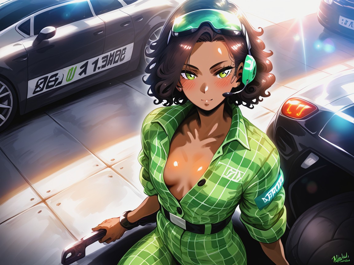 Ass Proportionate To Hips, 18+, Mechanic Hentai IA