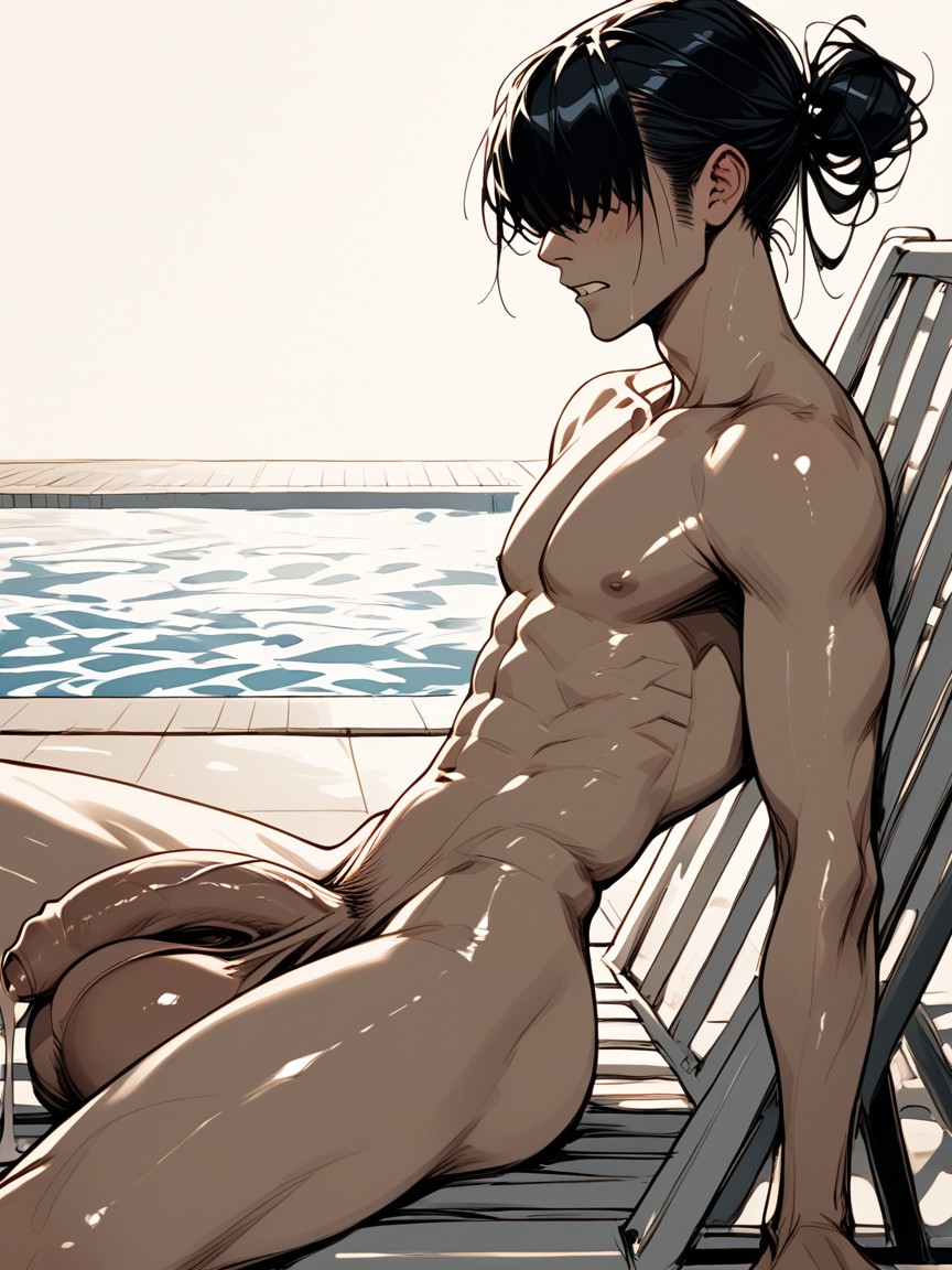 Sexy, Sexy Asian Guy, 마른 체형 게이 AI 야짤