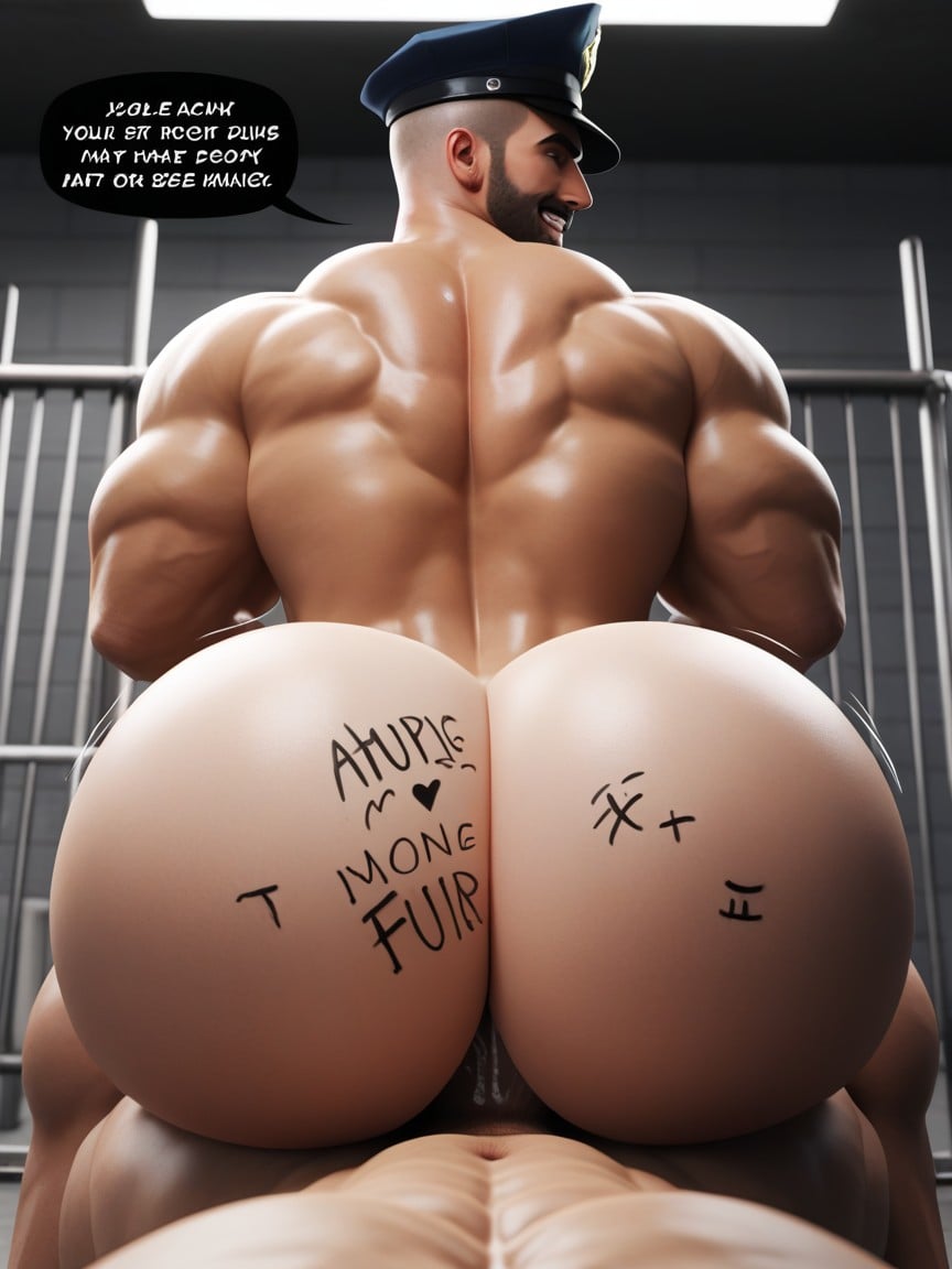 Bottom Torturing Top, Big Muscular Bubble Butt, Riding AI同性戀黃片