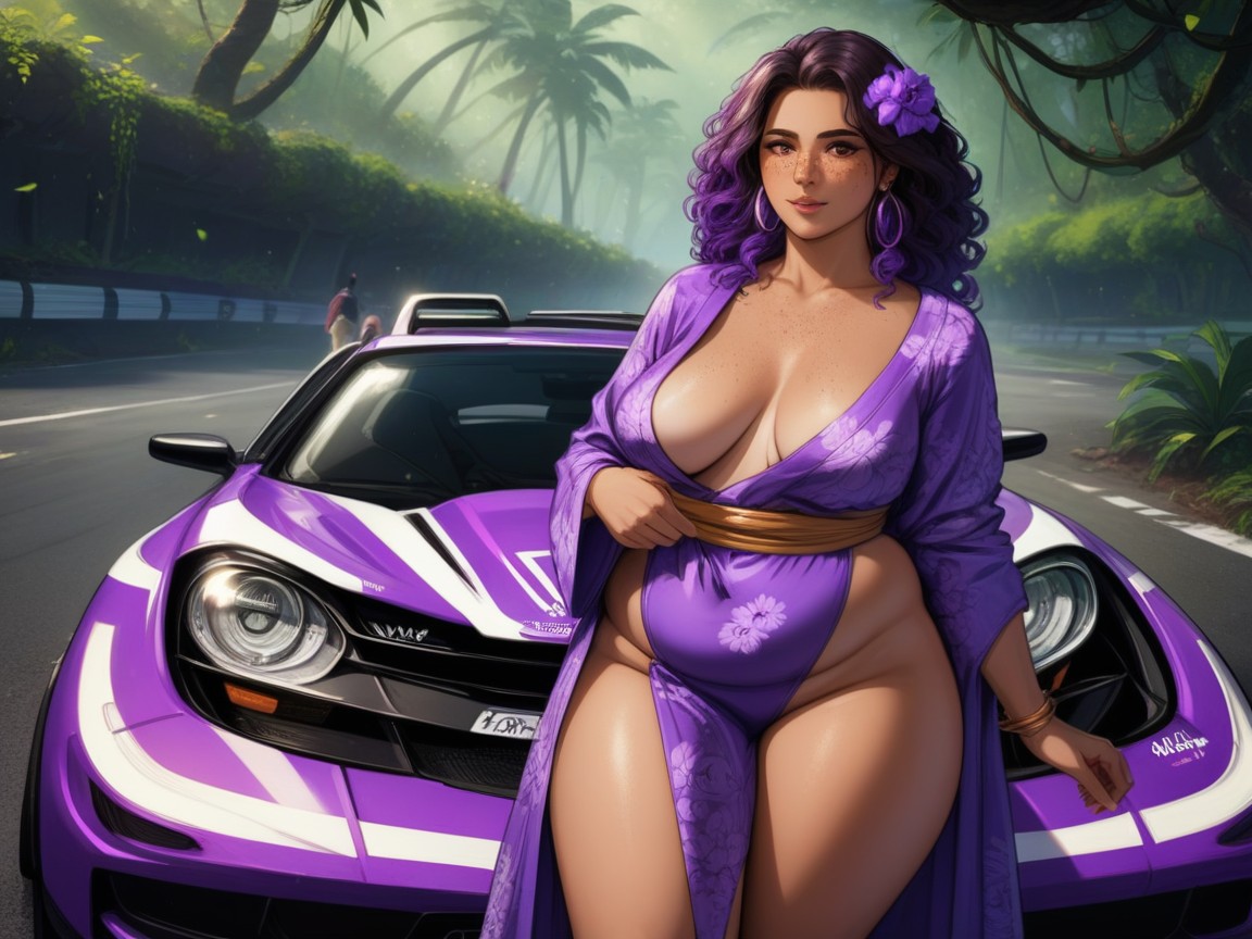 Rounded Chest Width, Full Ass, パーマ ラティーナAIエロ