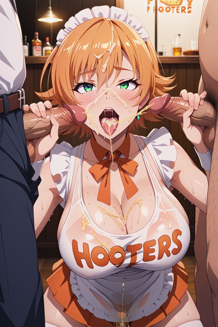Pee On Shoulder, Males Pee On Women Face, Handjob Hentai AI Porn