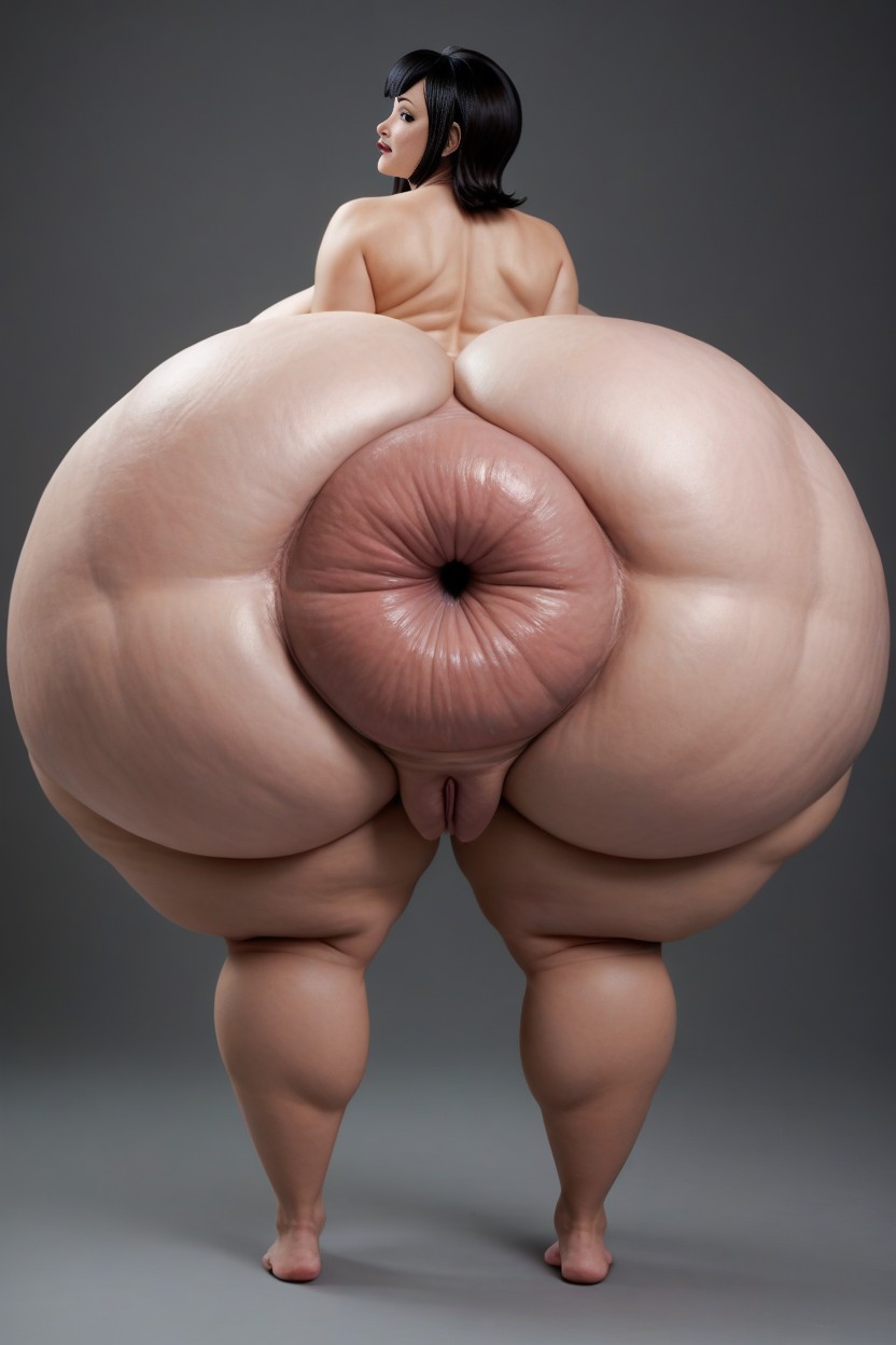 Massive Overused Pussy, Hyper Anus, Hyper Ass AI Porn