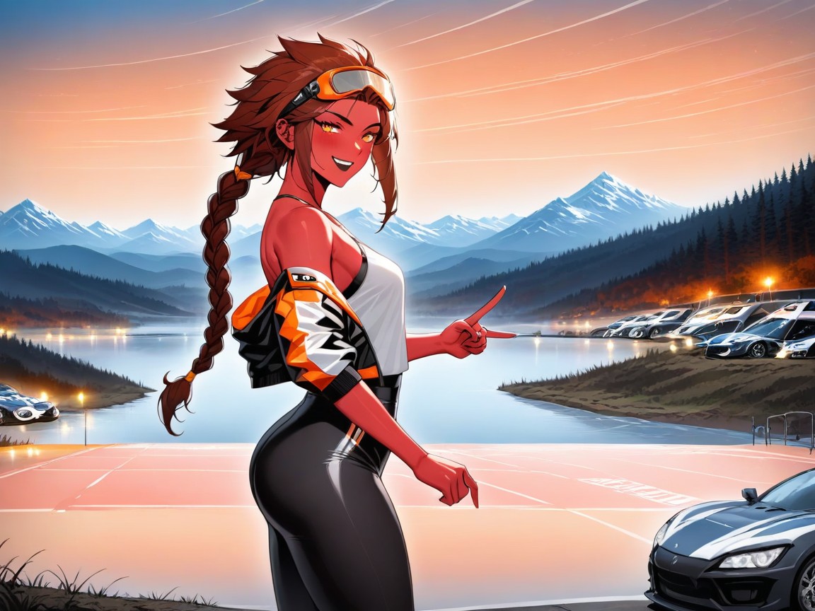 Small Breasts, Skinny, Woman Ultra Detailed AI Porn