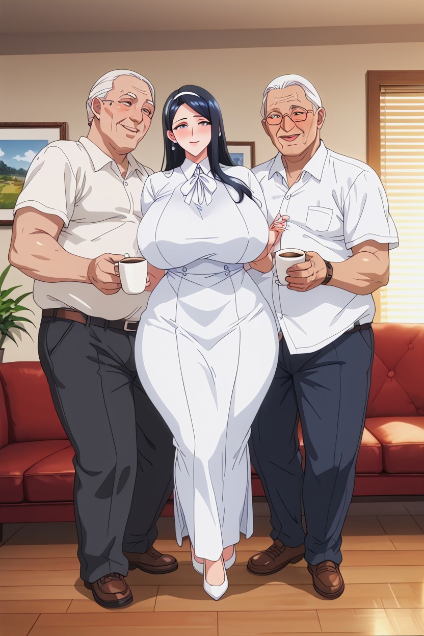 Fully Body, Thick Thighs, Wide Angle AI Porn