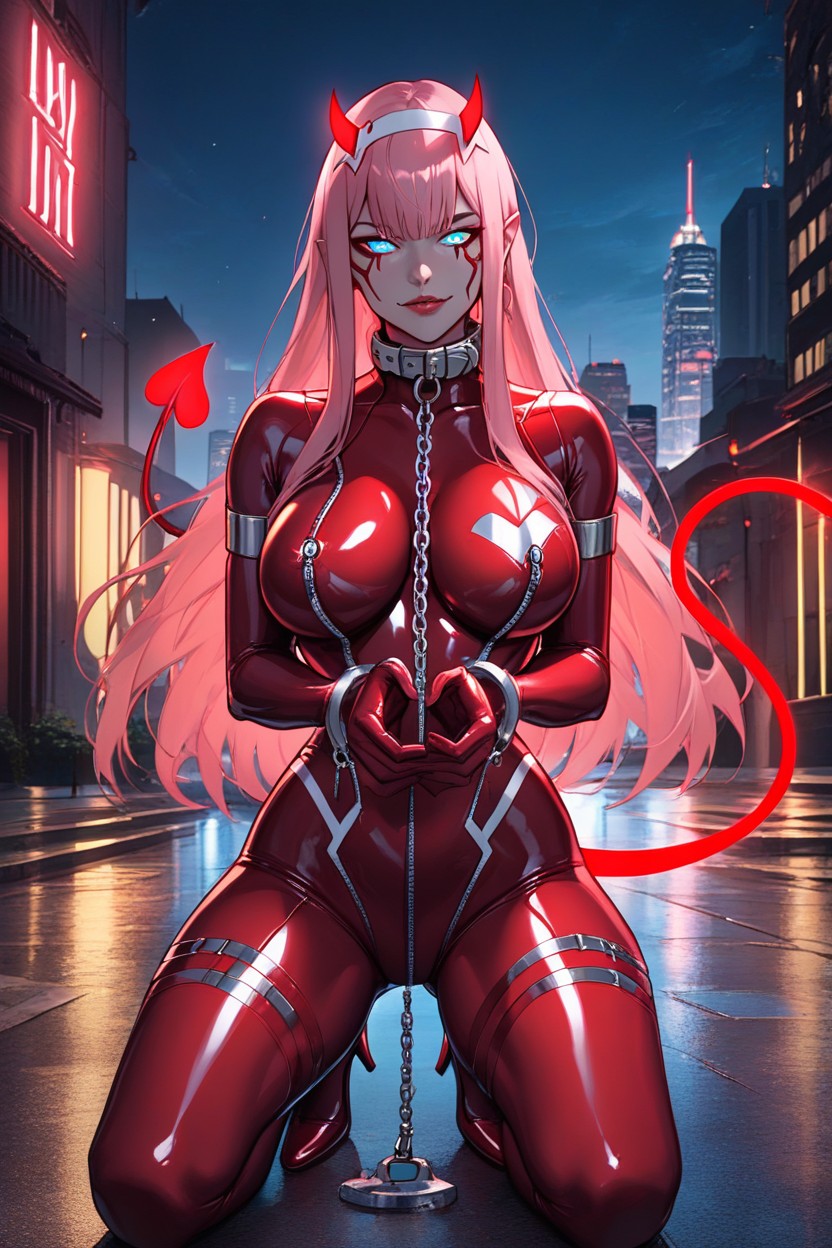 Hourglass Figure, One Person, On My Knees Hentai AI Porn