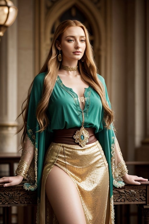 Massive Jewelry, Detailed Realistic Body, 18+ AI Porn