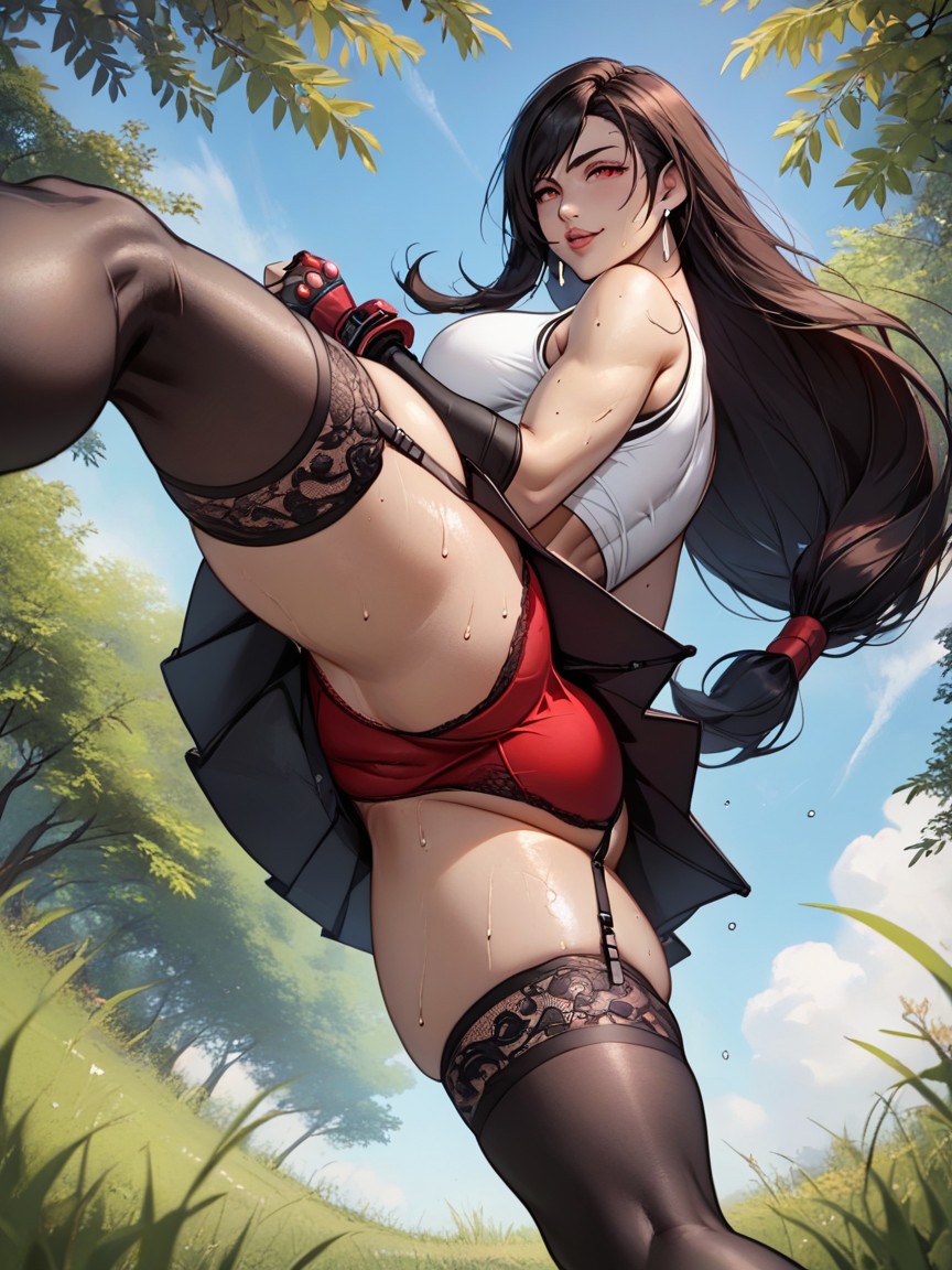Large Breast, Waist Shot, Oli Skin Hentai AI Porn