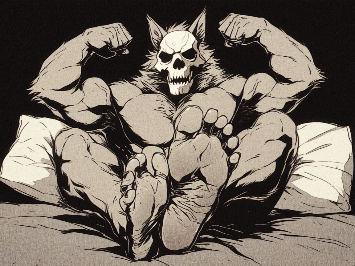 20+, Relaxed, Foot Fetish Focused ゲイAIポルノ