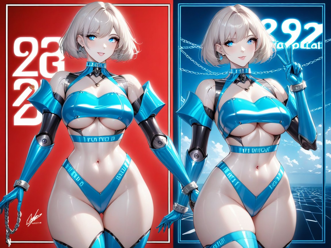 Nsfw, Pixie Hair, Tight Round Ass AI Porn