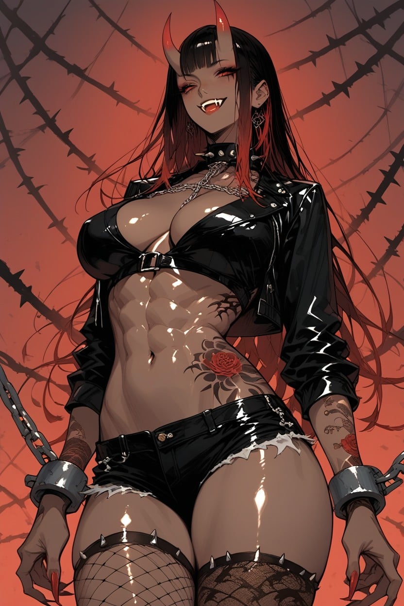 Sequin Dress, Happy Smile, Beautiful Breasts Hentai AI Porn