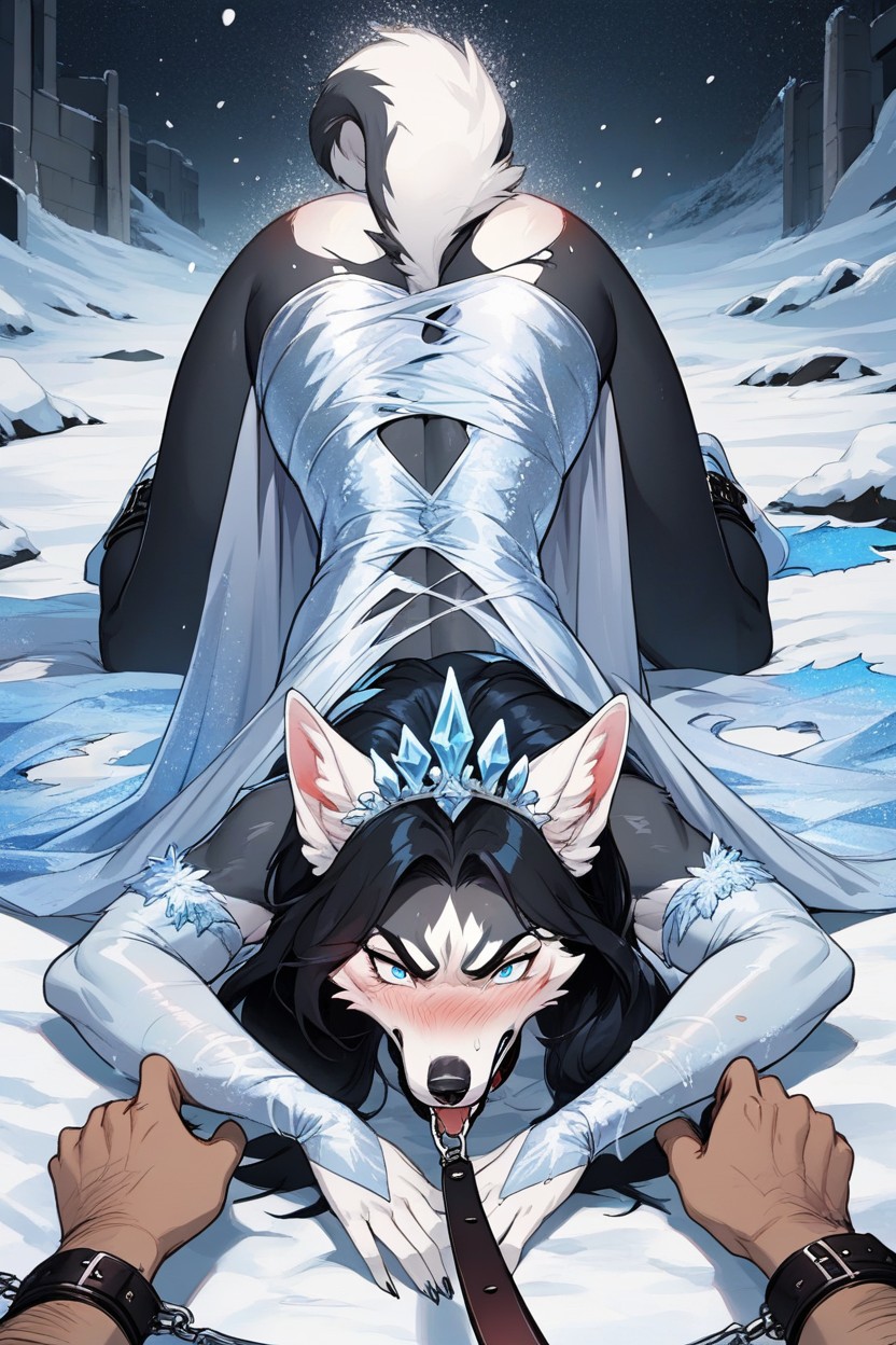 Disgusted, Collar (restraints), Pov Doggystyle Furry AI Porn