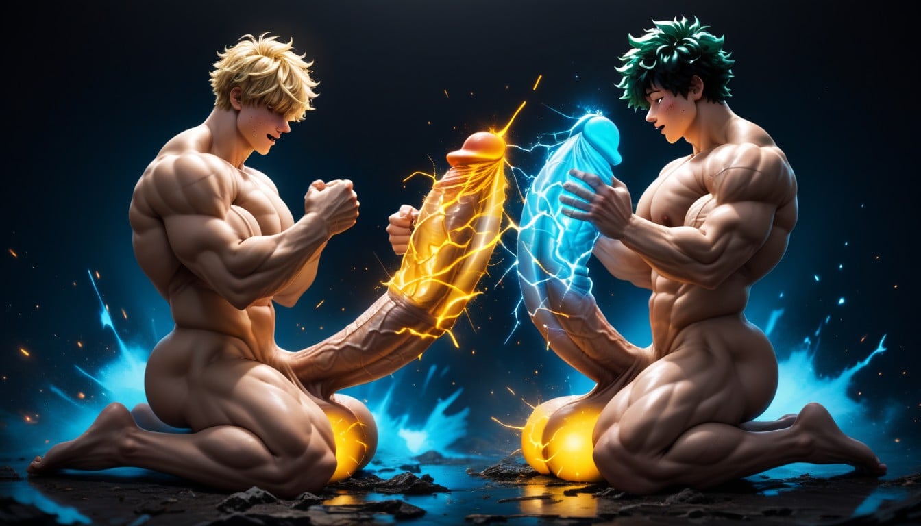 Touching, Hyper Pecs, Hands On Pec ゲイAIポルノ