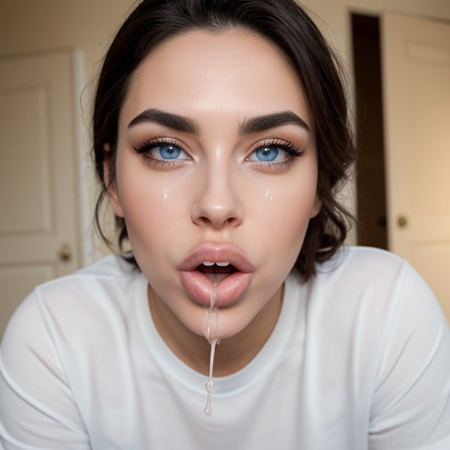 Lips Expanding, Hyper Lips, Round Mouth AI Porn