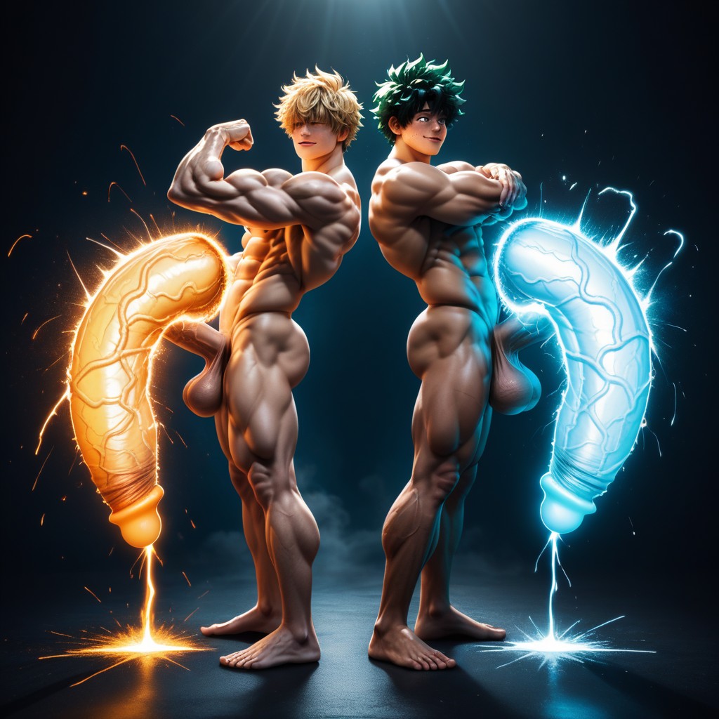 Glowing Balls, Bangs, Exploding With Pec Growth AI同性戀黃片