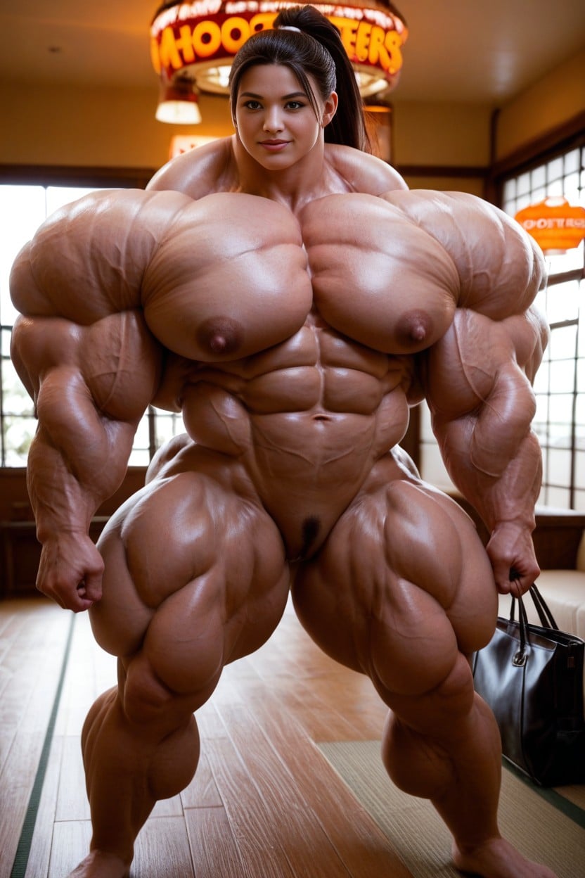 Flexinggigantic Muscles, 18+, Gigantic Muscles AI Porn