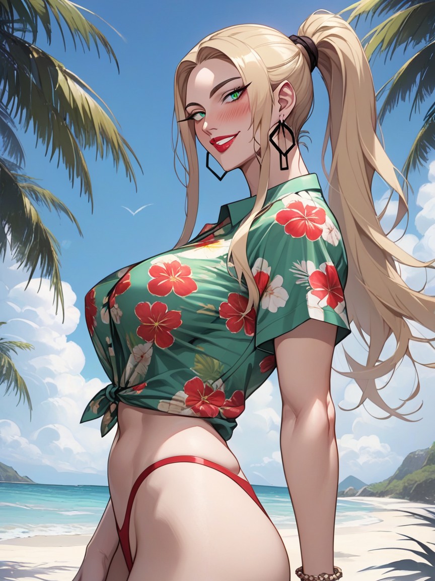 Rounded Ass, Detailed Body, 巨臀 AI黄漫