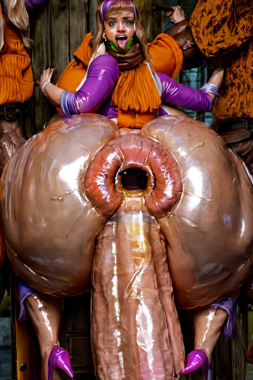 Hyper Puffy Anus, Ashamed Ahegao Yelling, Ashamed Yelling AI Porn