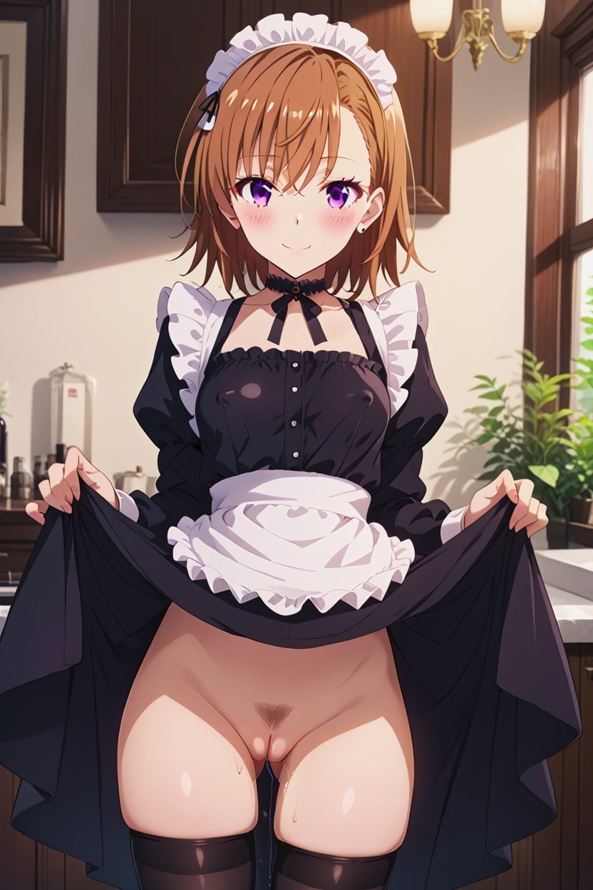 Thighhighs, Cleft Of Venus, Form Fitting Clothes Hentai AI Porn