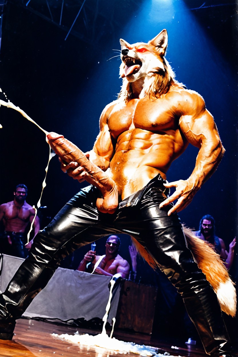 Blasting Excessive Thick Cum Up From Cock, Dancers Have Hard Cocks, Fox Jaws Porno IA