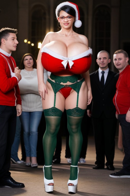 Bottomless, Giant Boobs, Noon AI Porn