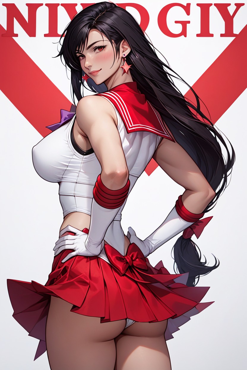 Rear View, Looking At Viewer, Rear View Hentai AI Porn