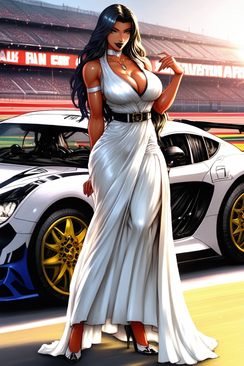 Model, Fully Clothed, Standing Hentai AI Porn