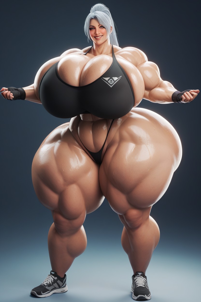 18+, Thick Ass, Smiling Hentai AI Porn