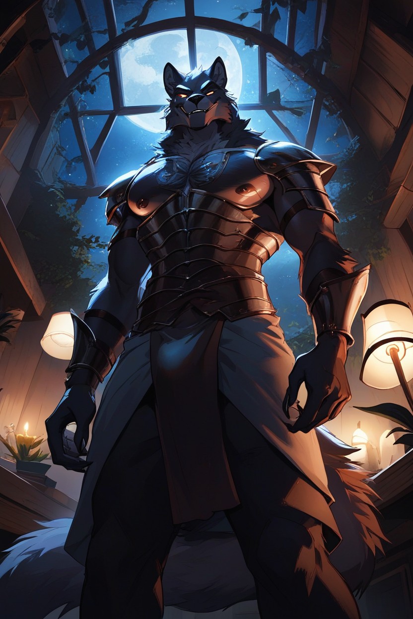 18+, Furry, Garden In Room Furry AI Porn
