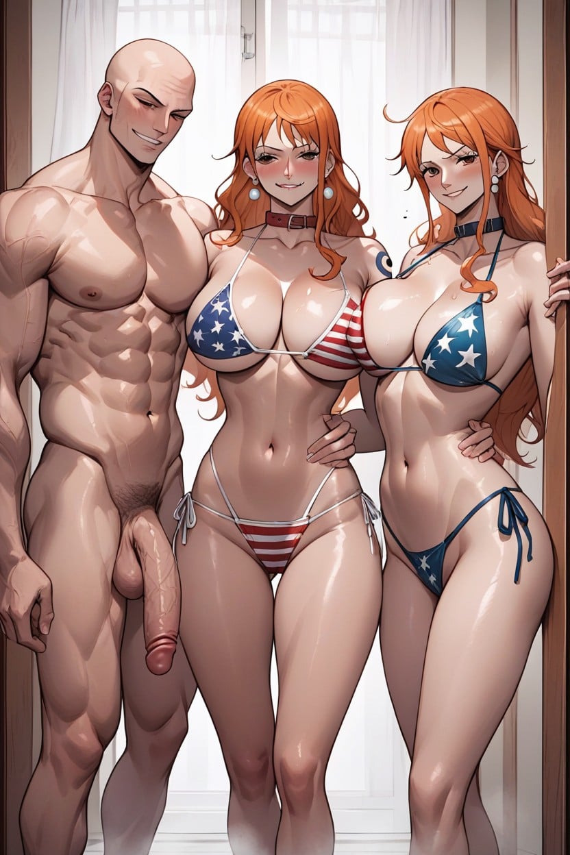 Biting Lip, Focus Cock, Waist Hentai AI Porn