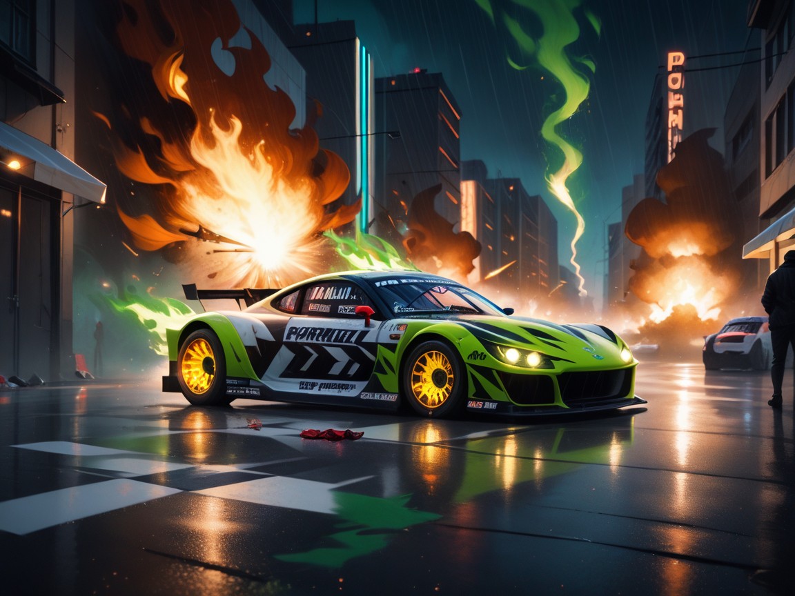 Rain, 18+, Sparks Flying AI Porn
