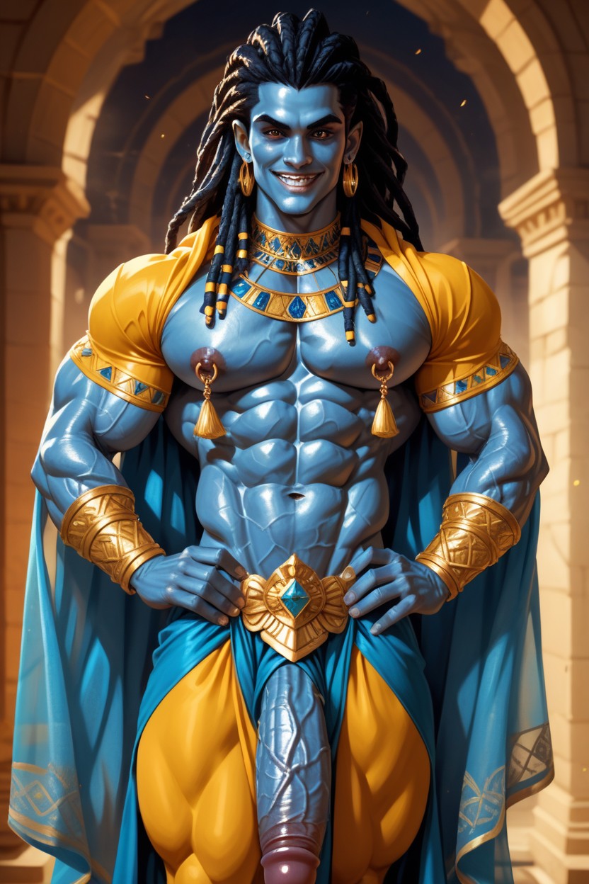 Video Game Art, Squeezable, Veins AI Gay Porn