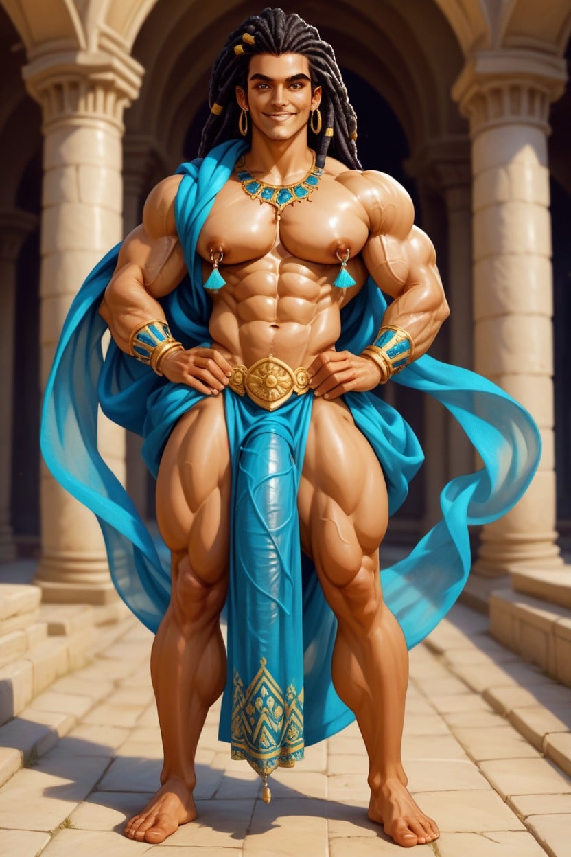 Fit, Thick Pecs, Strong Lines AI Gay Porn