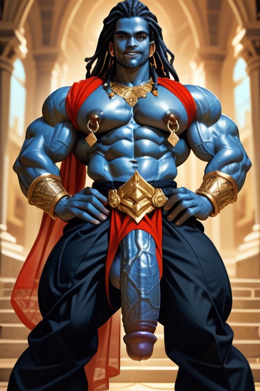 Thick Pecs, Sheer Clothing, Hdr AI Gay Porn
