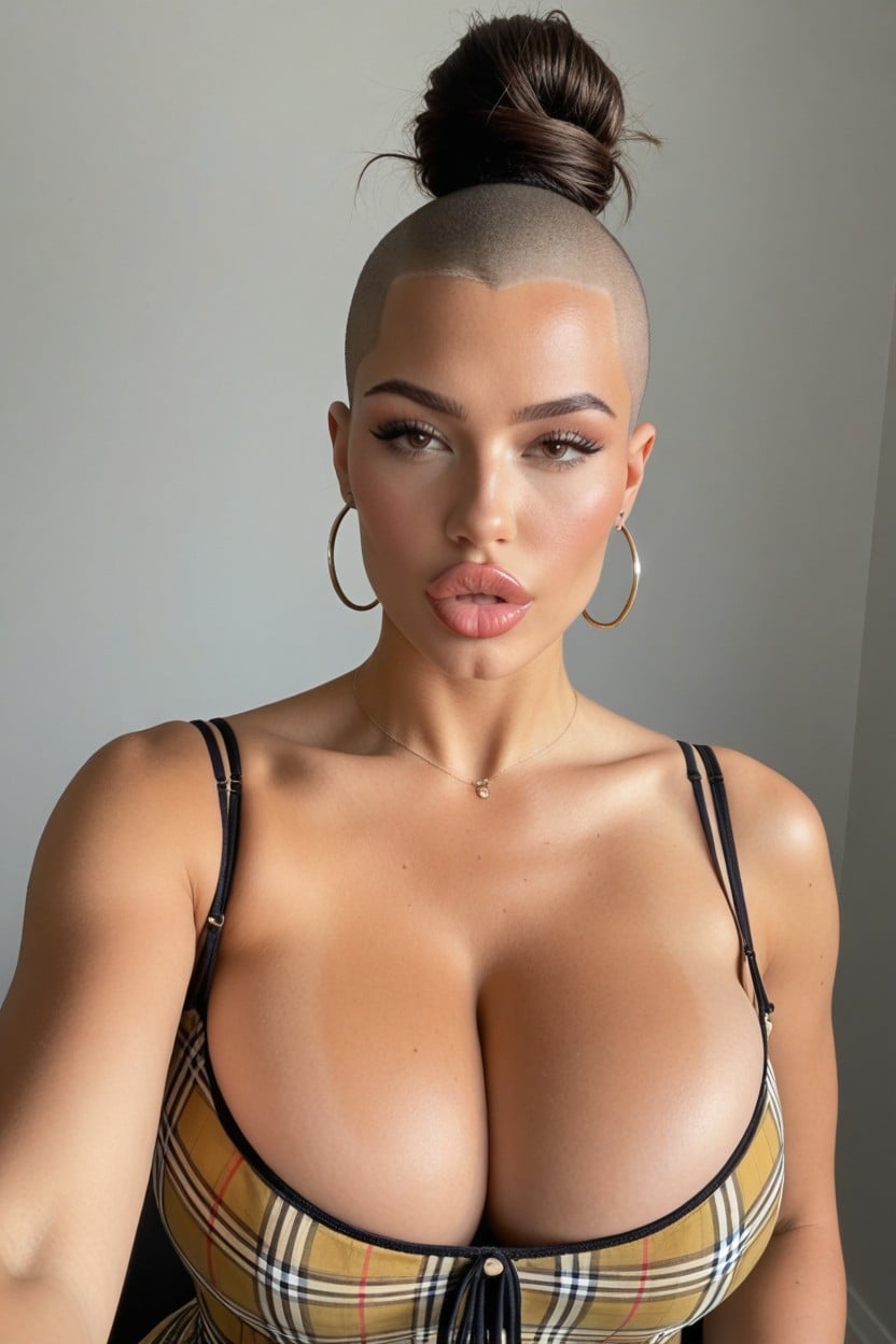 Thick Lips, Big Lips, High Cleavage AI Porn