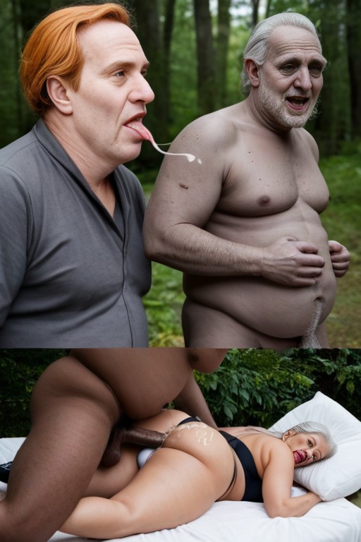 50+, Multiple Views, Long Yellow Kitchen Gloves AI Gay Porn