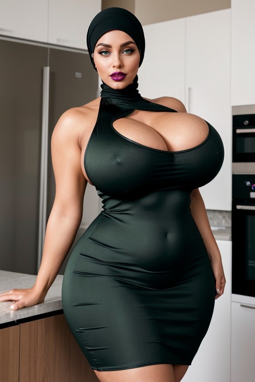 Horny Bimbo, Housewife, Hyper Giantess Goddess AI Porn