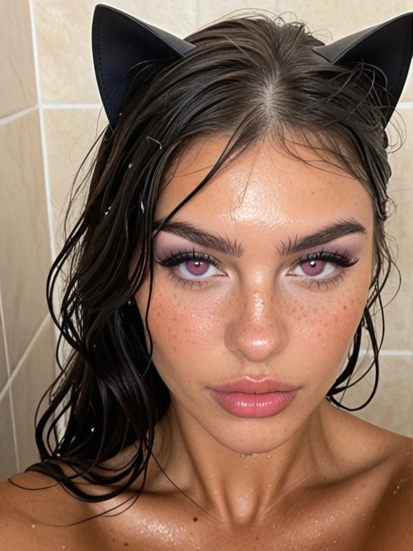 Side View, Top Down, Feline Seductress AI Porn