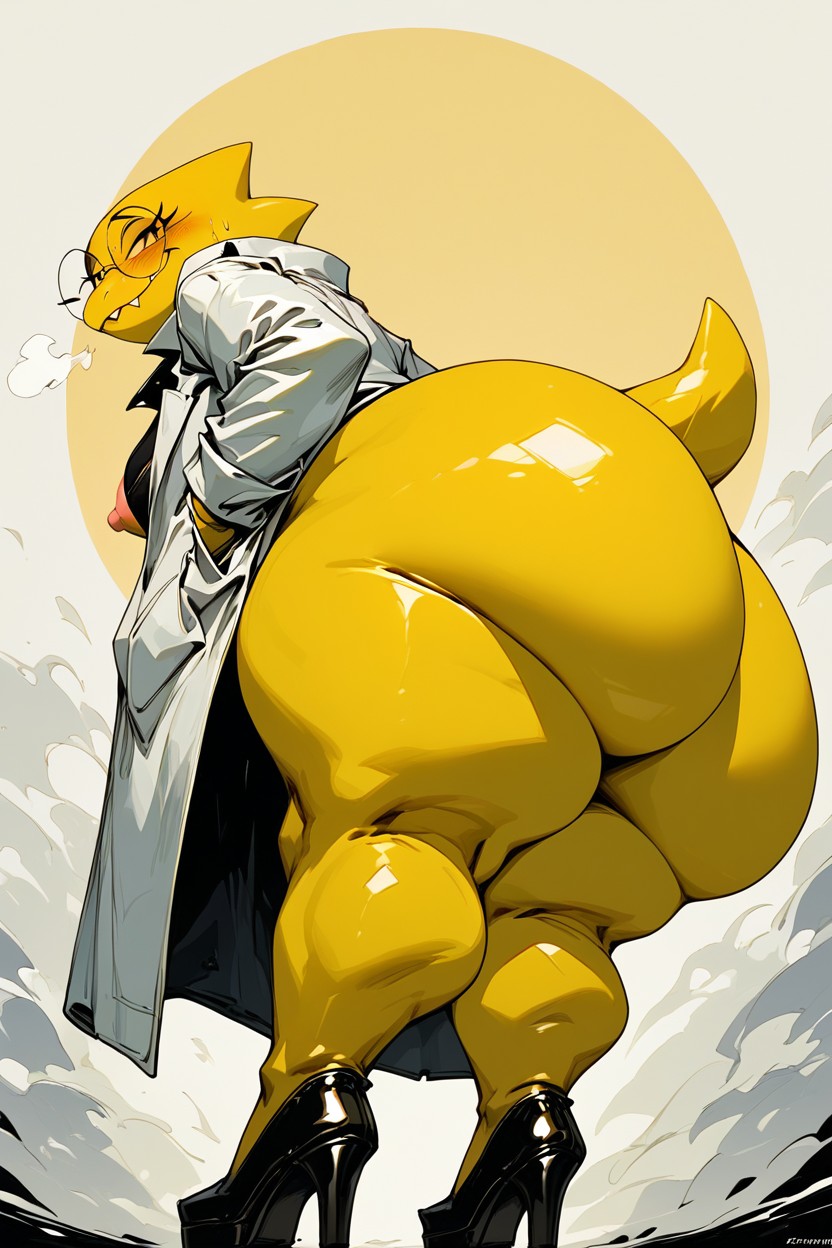 Extremely Large Ass, Fat Ass, 18+ Furry AI Porn