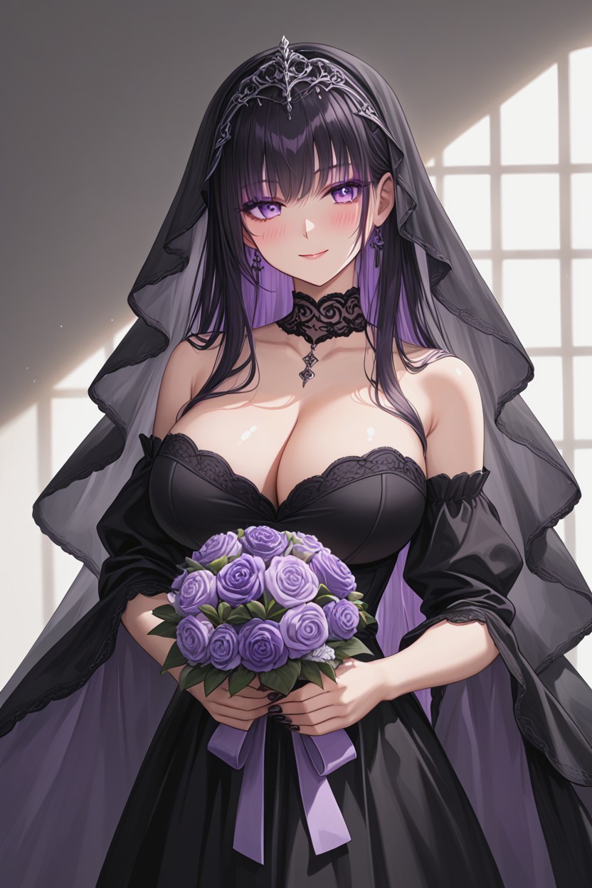 Detailed Eyes, Black Veil, Perfect Eyes Porno IA Hentai