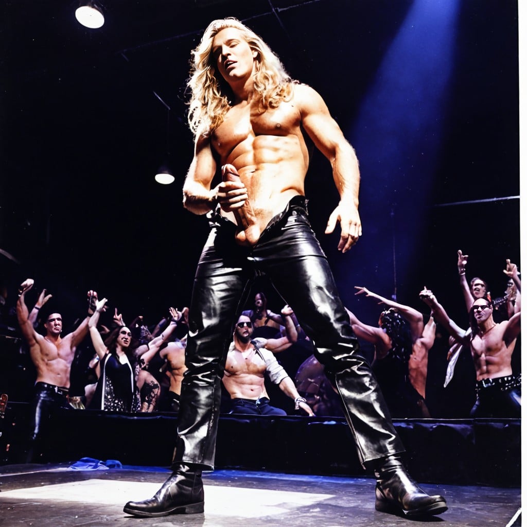 Dancers Have Hard Cocks, Flowing Hair, Long Hair AI Porn